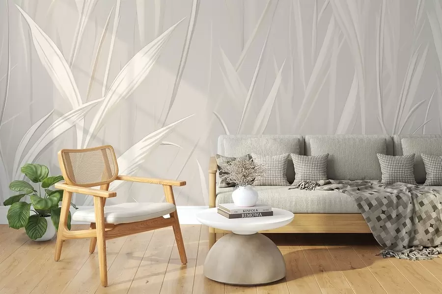 Valokuvatapetti Abstrakti ruoho w04915