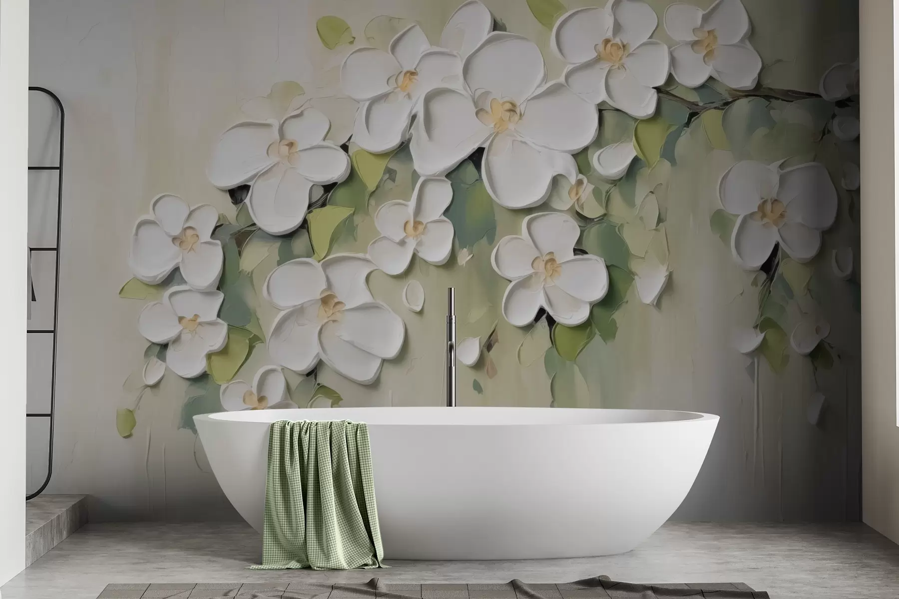 Valokuvatapetti Kukallinen oksa w04978