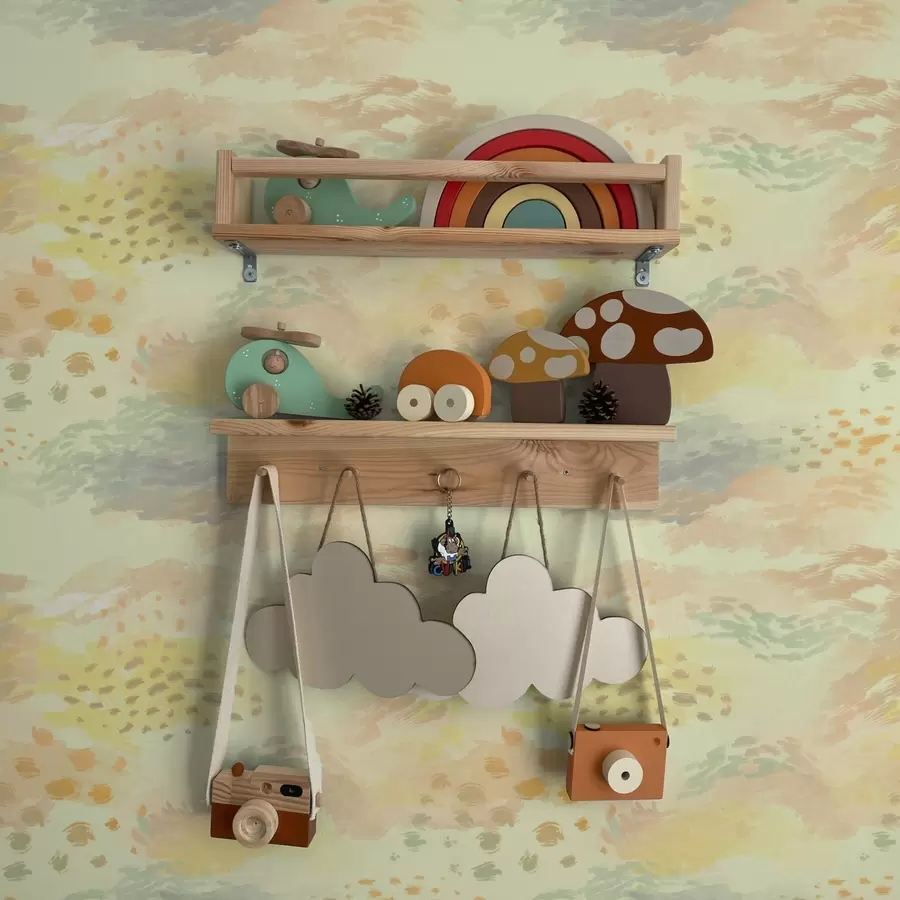 Valokuvatapetti Pastellivärit lämpimässä kermankeltaisessa paletissa a00999v1