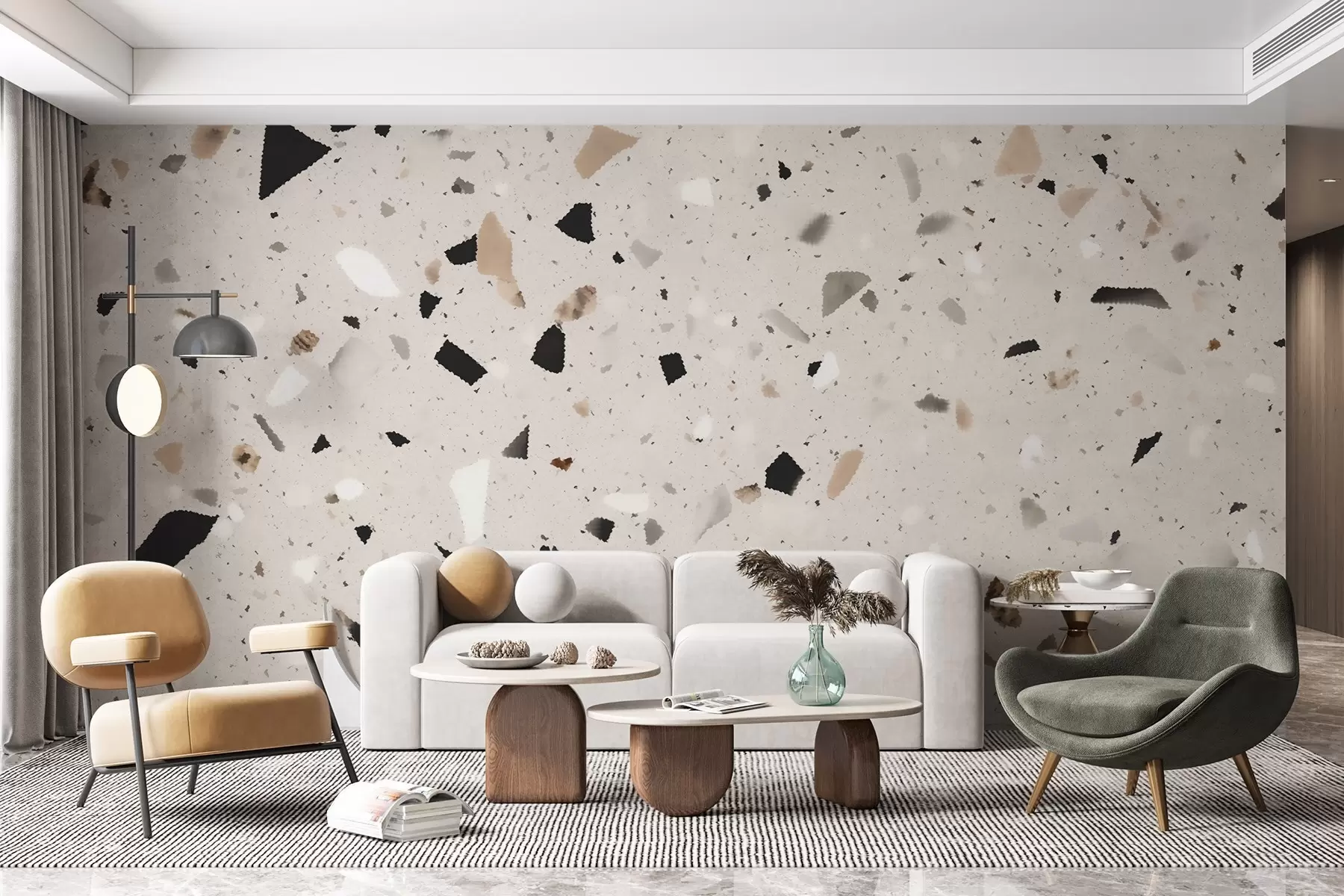 Valokuvatapetti Geometrinen abstraktio w04971