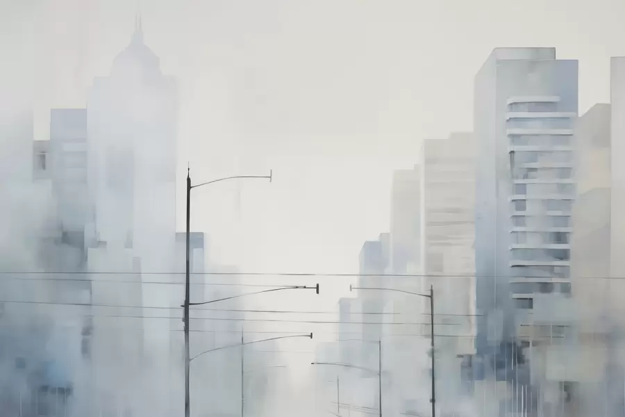 Valokuvatapetti Abstrakti kaupunki w05074