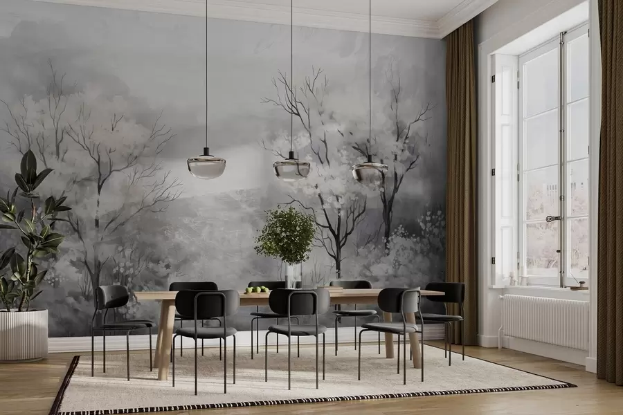 Valokuvatapetti Puiden kevyt hengitys w05054