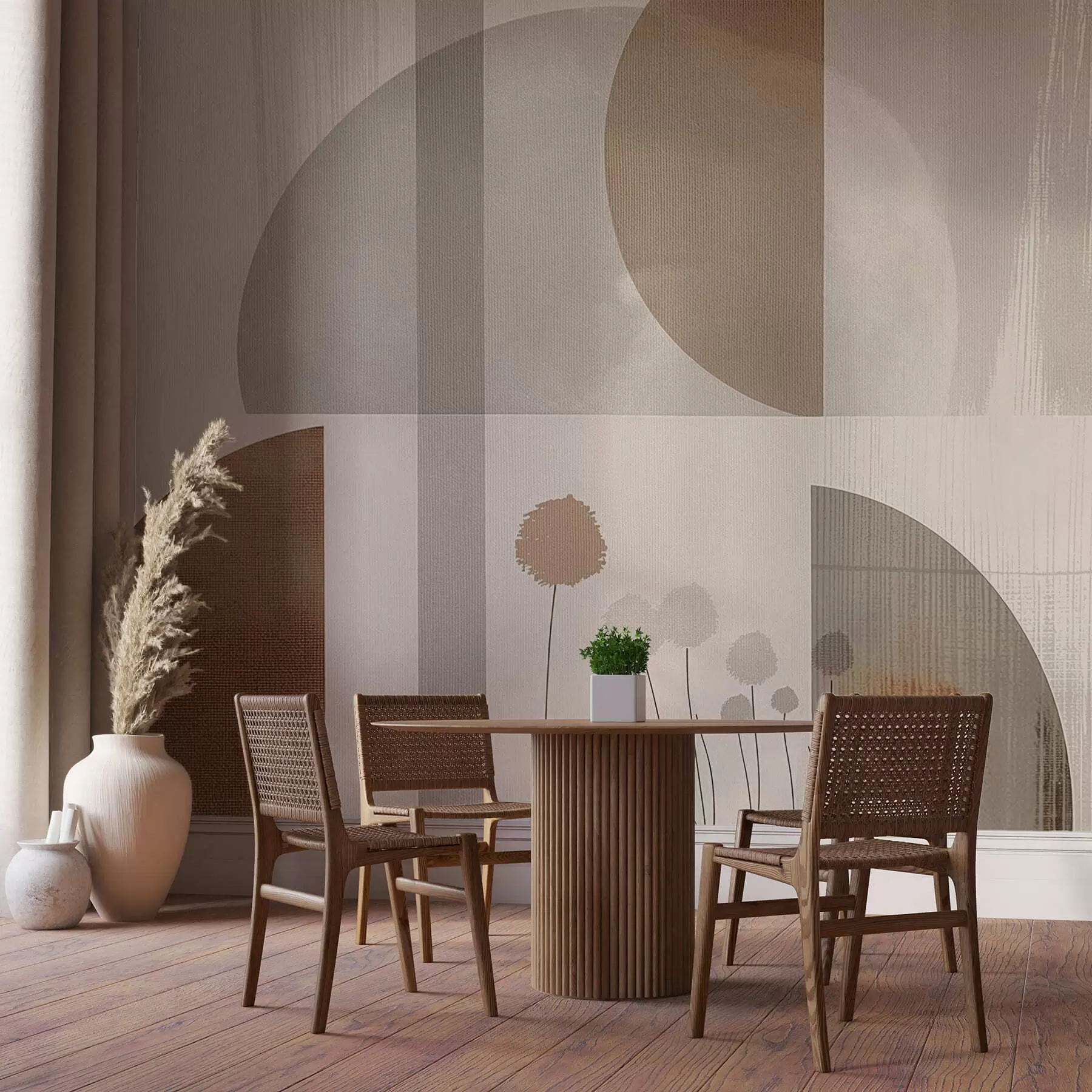 Valokuvatapetti Kukat ja tekstuuri w09627