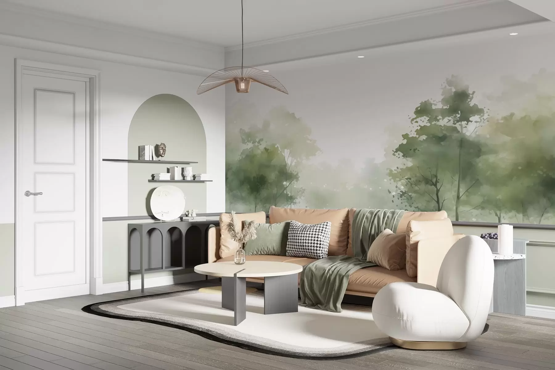 Valokuvatapetti Puut, maisema w05081