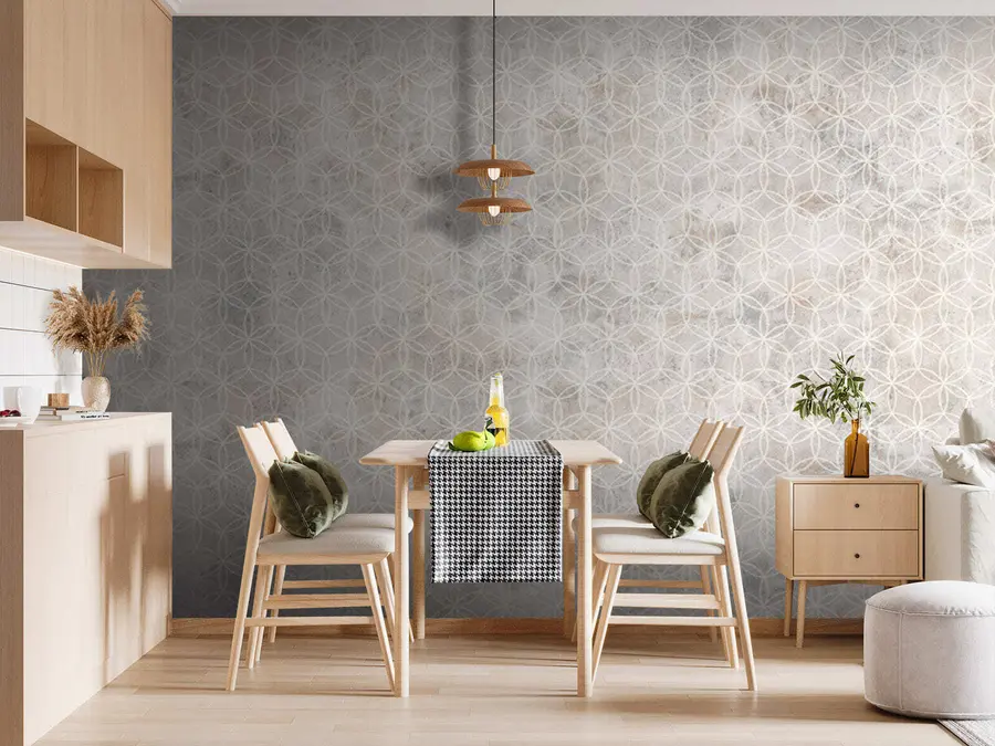 Valokuvatapetti Mosaiikki sementistä ja betonista u71923