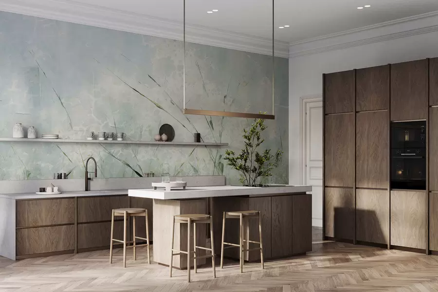 Valokuvatapetti Ruohojen keveys w05176