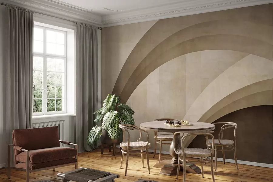 Valokuvatapetti Abstraktit kaaret w05182