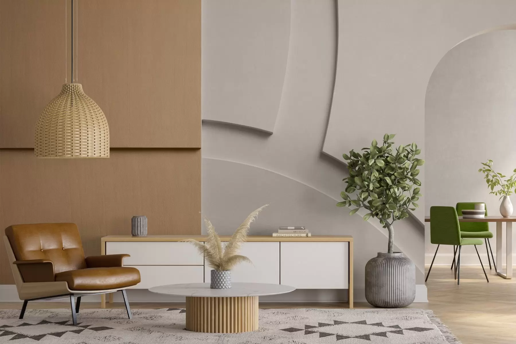 Valokuvatapetti Abstrakti koostumus w05205