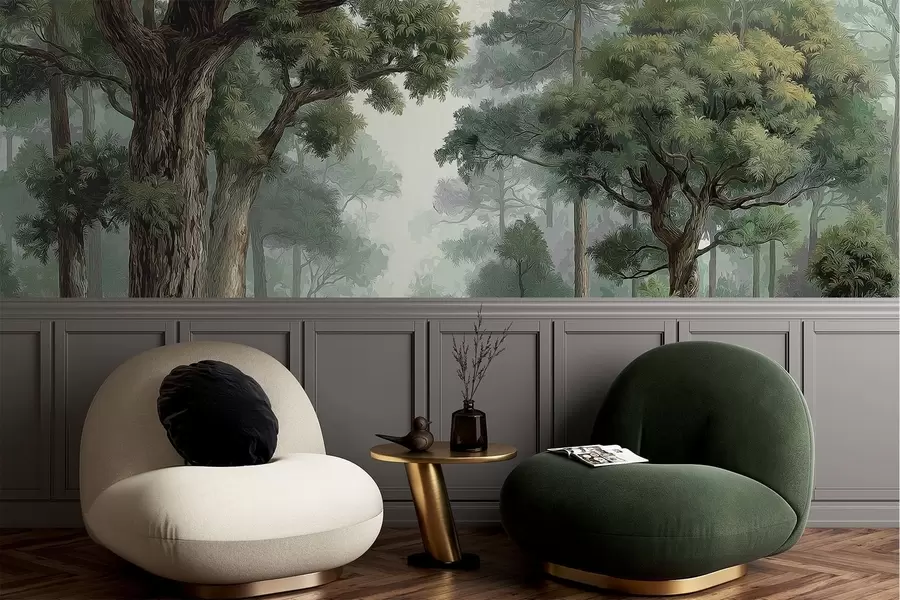 Valokuvatapetti Lehtipuumetsä w05196