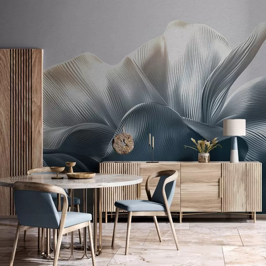 Valokuvatapetti Volumetriset terälehdet w05242