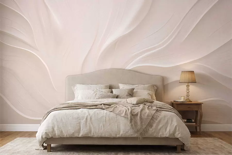 Valokuvatapetti Hienot läpikuultavat lehdet oksalla w05267