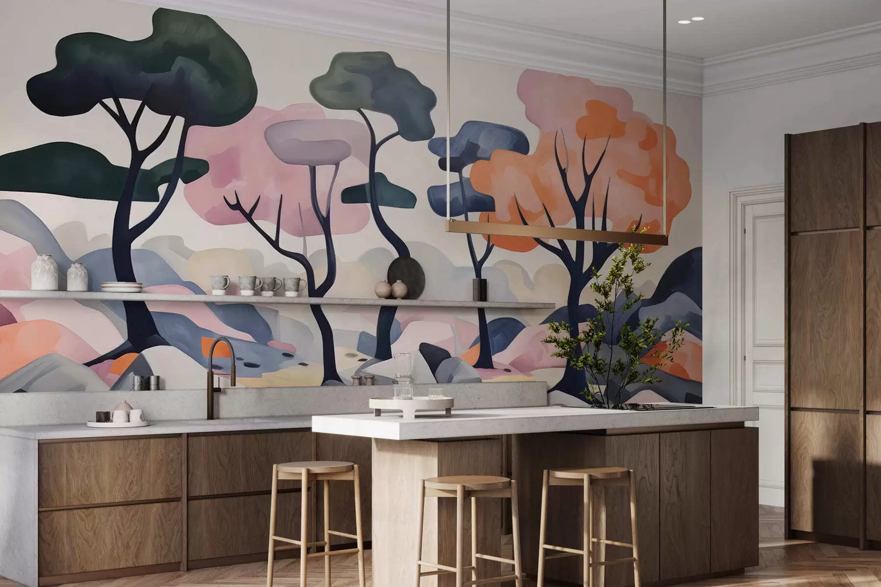 Valokuvatapetti Keijupuut w05284