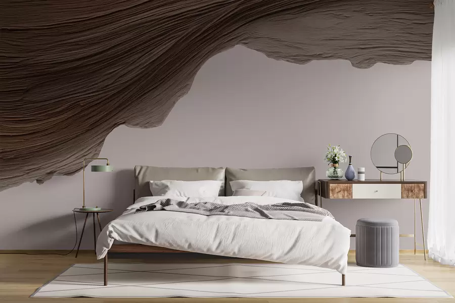 Valokuvatapetti Puinen reliefi w05273