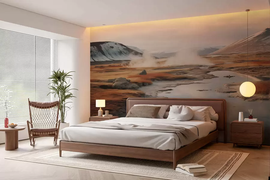 Valokuvatapetti Joen laakso w05365