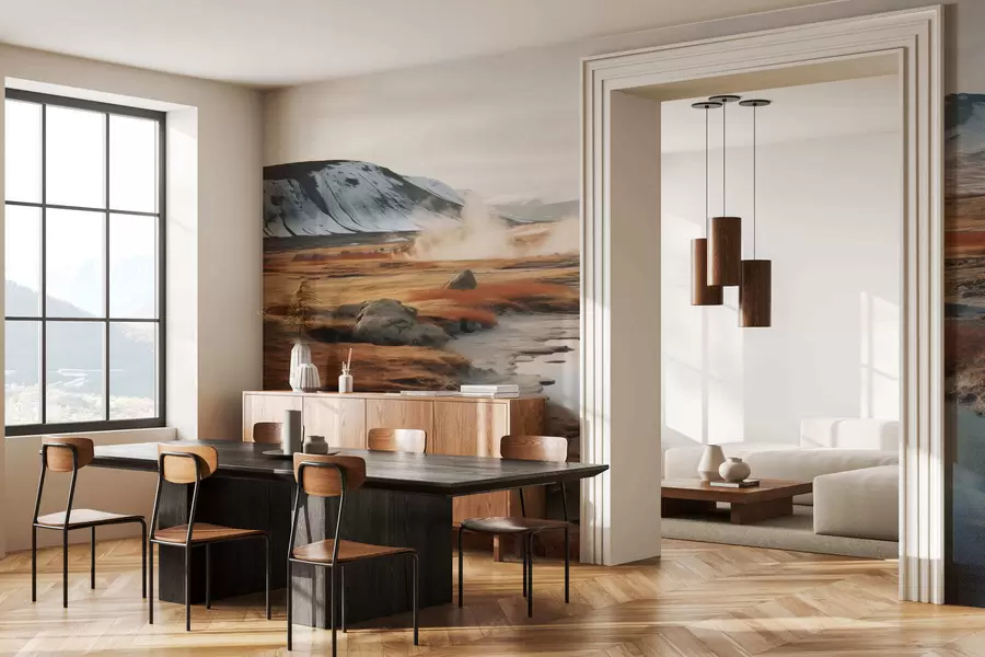 Valokuvatapetti Joen laakso w05365