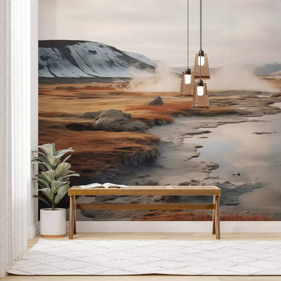 Valokuvatapetti Joen laakso w05365