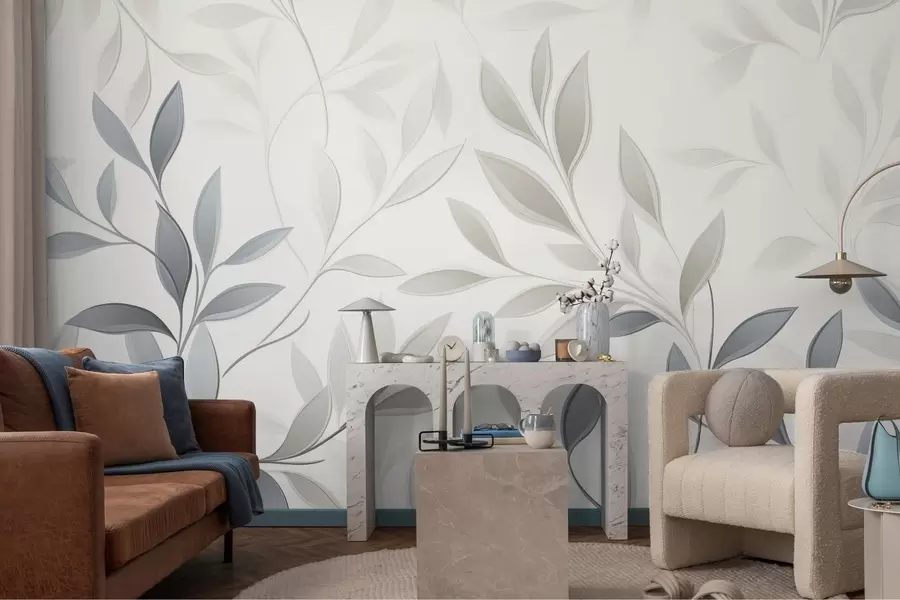 Valokuvatapetti Hiljainen lehtien keskellä w05279