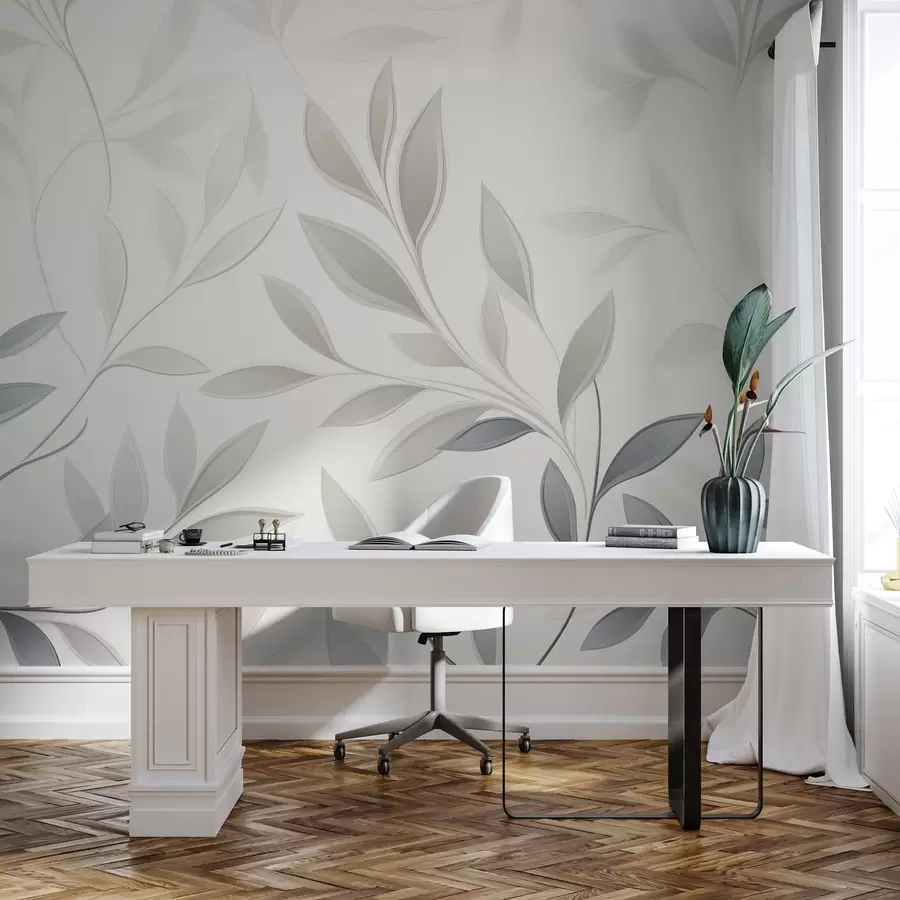 Valokuvatapetti Hiljainen lehtien keskellä w05279