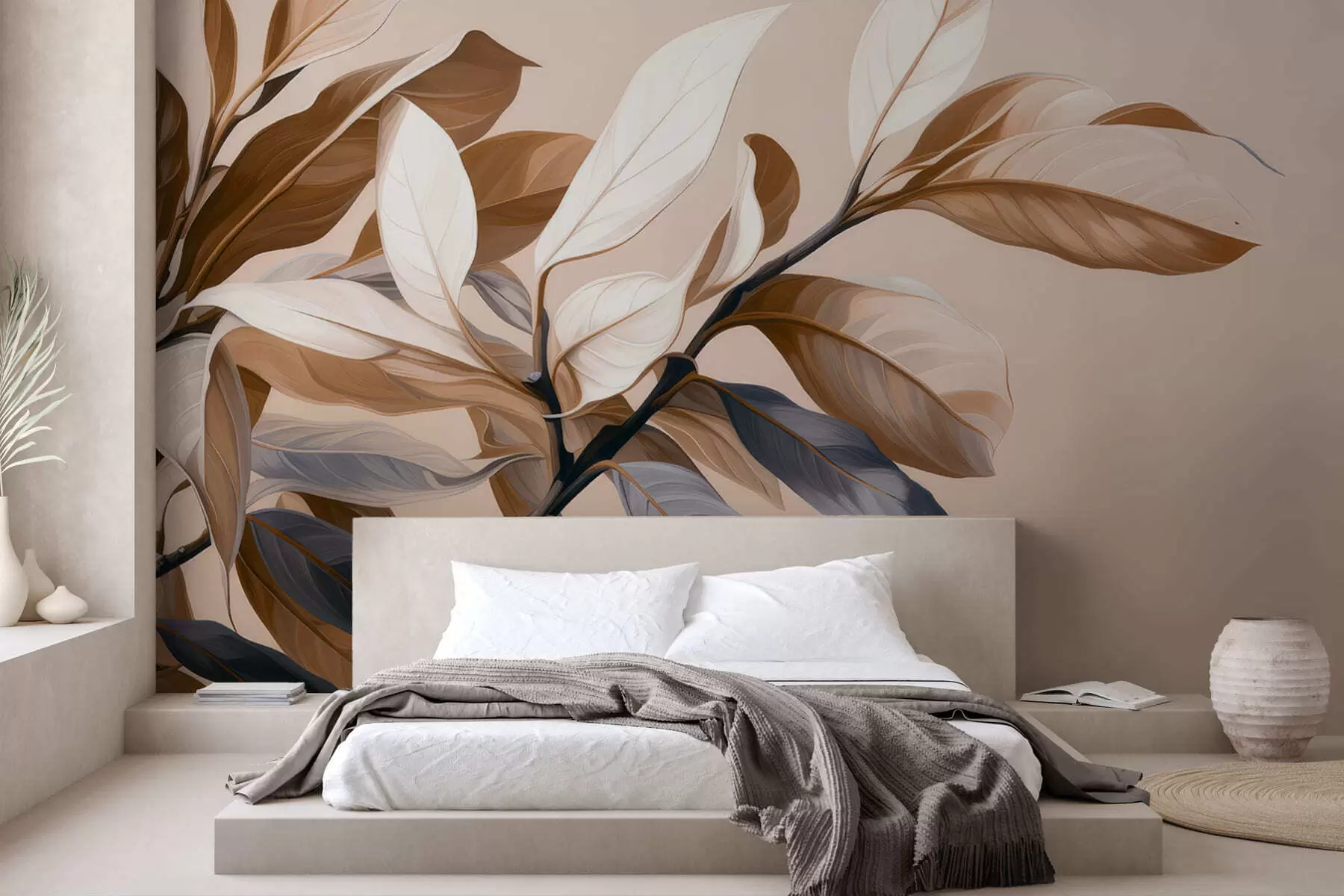 Valokuvatapetti Elegantti ficus-oksan w05315
