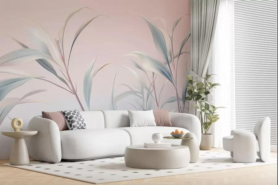 Valokuvatapetti Lehtien kuninkaallinen eleganssi w05361