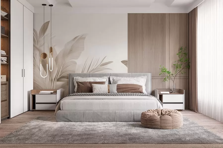 Valokuvatapetti Banaaninlehdet, pitkät lehdet w05377