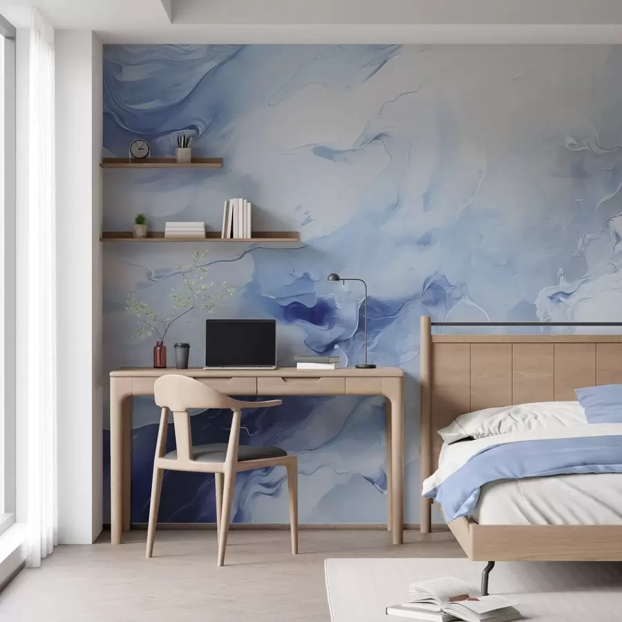 Valokuvatapetti Hienostunut marmorin juonitus w05441