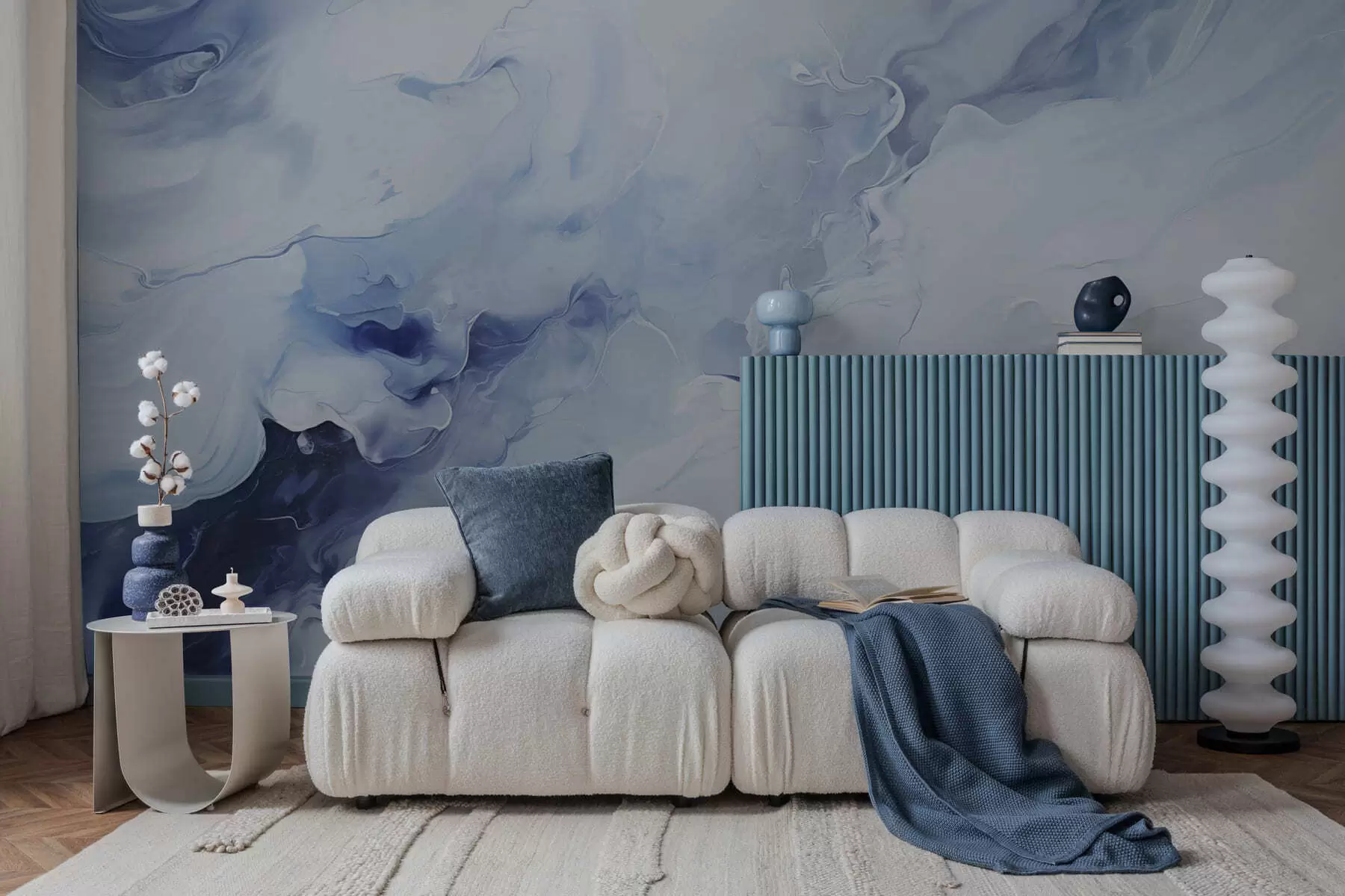 Valokuvatapetti Hienostunut marmorin juonitus w05441