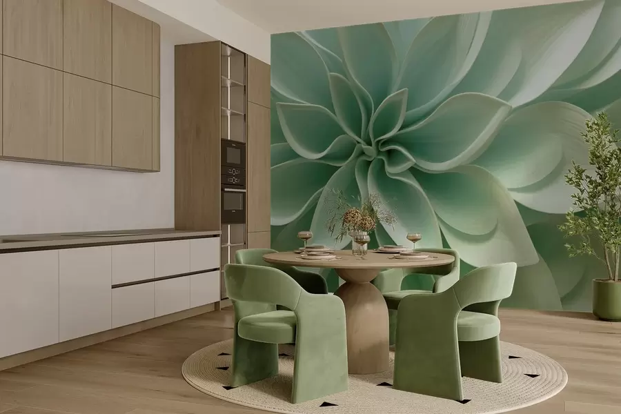 Valokuvatapetti Kasvitieteellinen geometria w05559