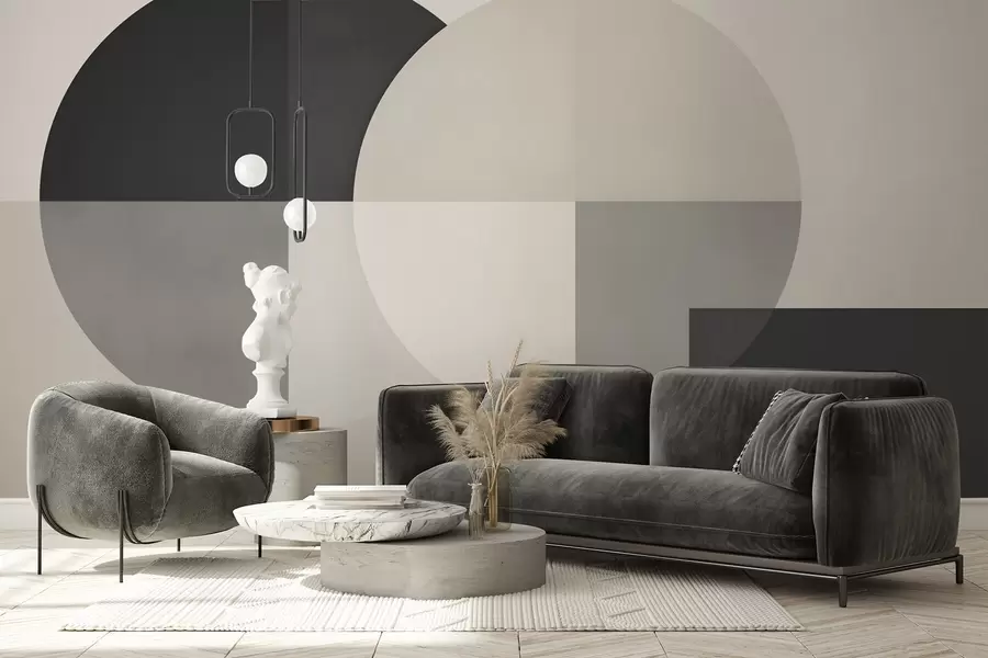 Valokuvatapetti Geometrinen abstraktio w05779