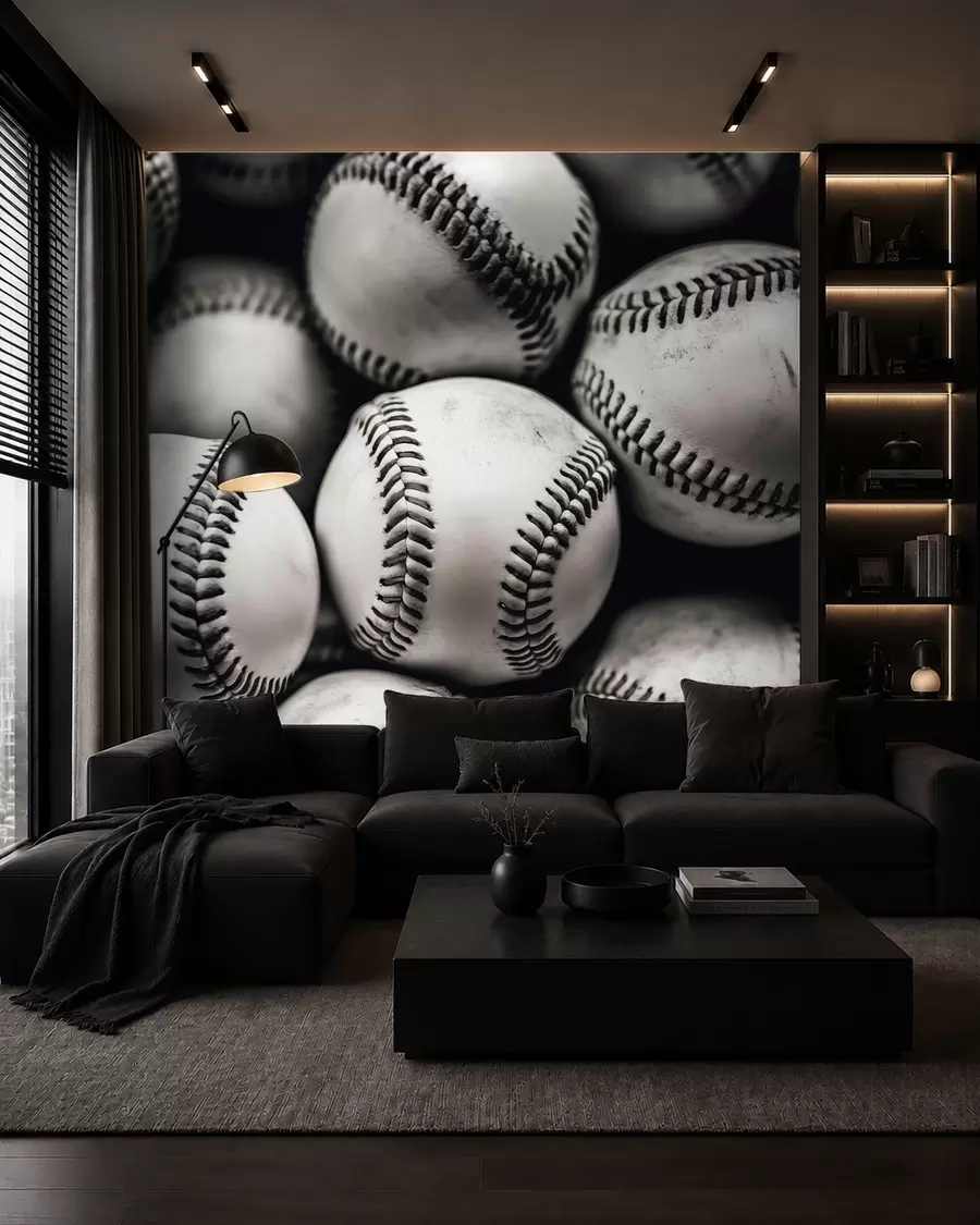 Valokuvatapetti Baseball-pallot w09966