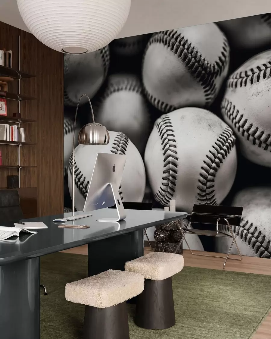 Valokuvatapetti Baseball-pallot w09966