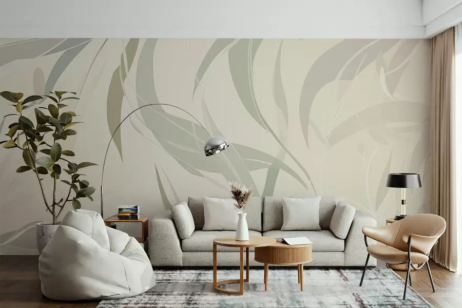 Valokuvatapetti Eukalyptus, teräväkärkiset lehdet w05799