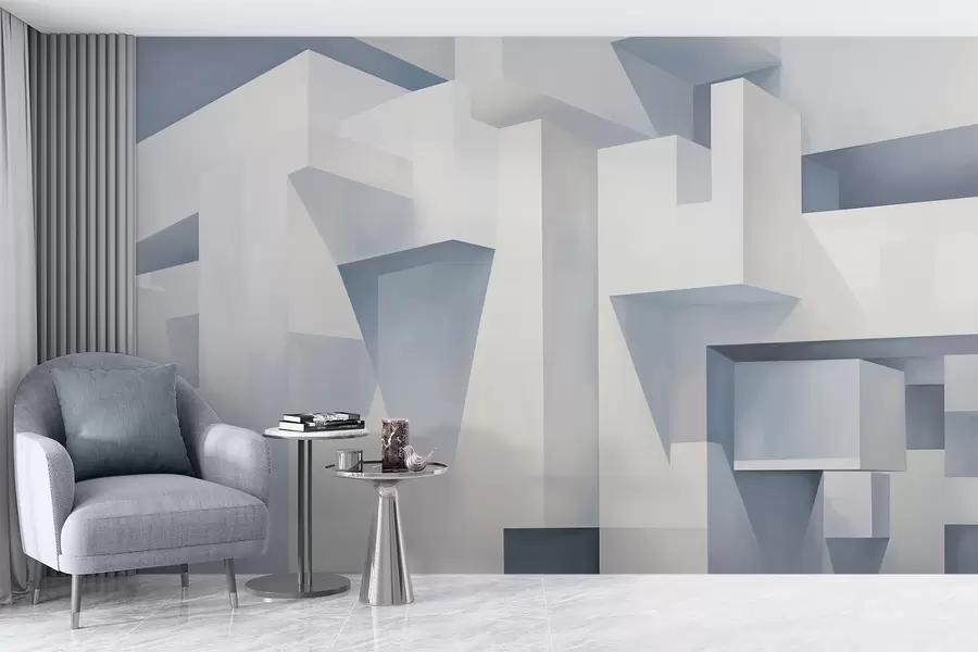 Valokuvatapetti Geometrinen abstraktio w05823