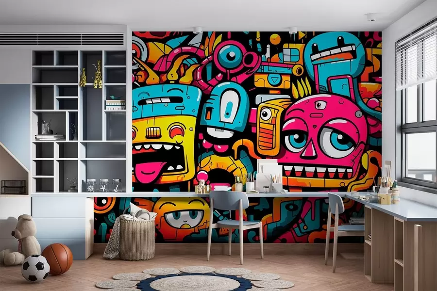 Valokuvatapetti Graffiti w05762