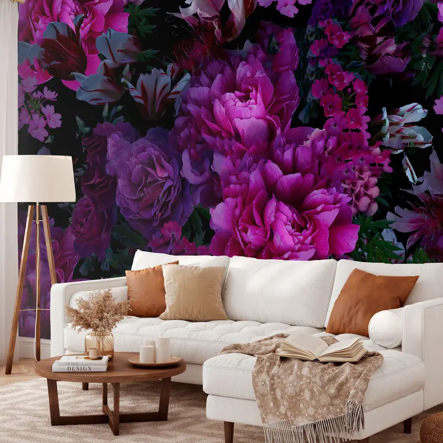 Valokuvatapetti Kirkkaat kukat u72236