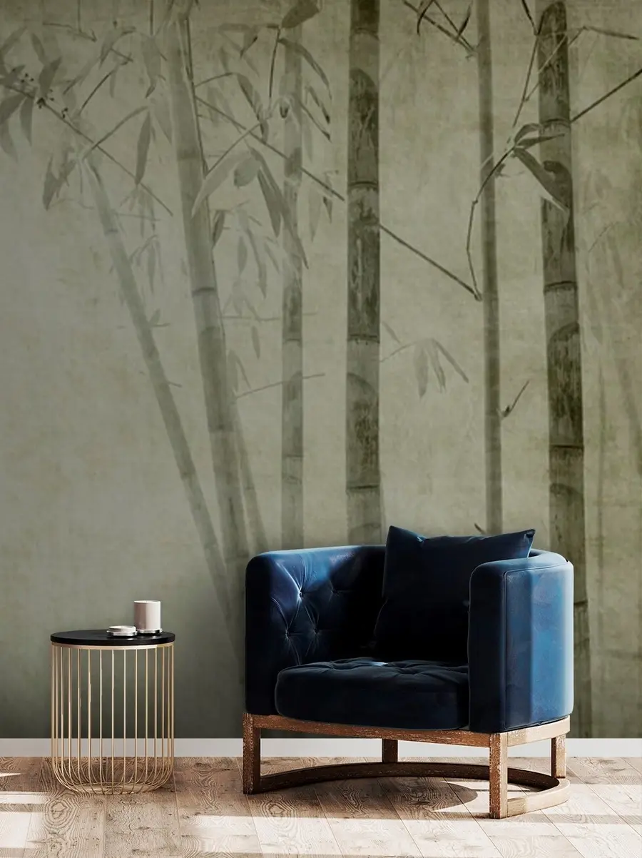 Valokuvatapetti Minimalismi Bambu u72564