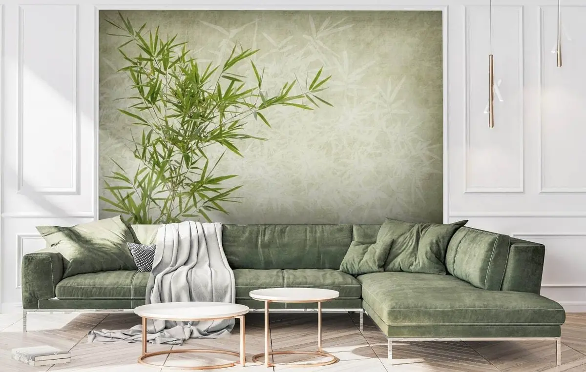 Valokuvatapetti Japanilaistyylinen bambu u72567