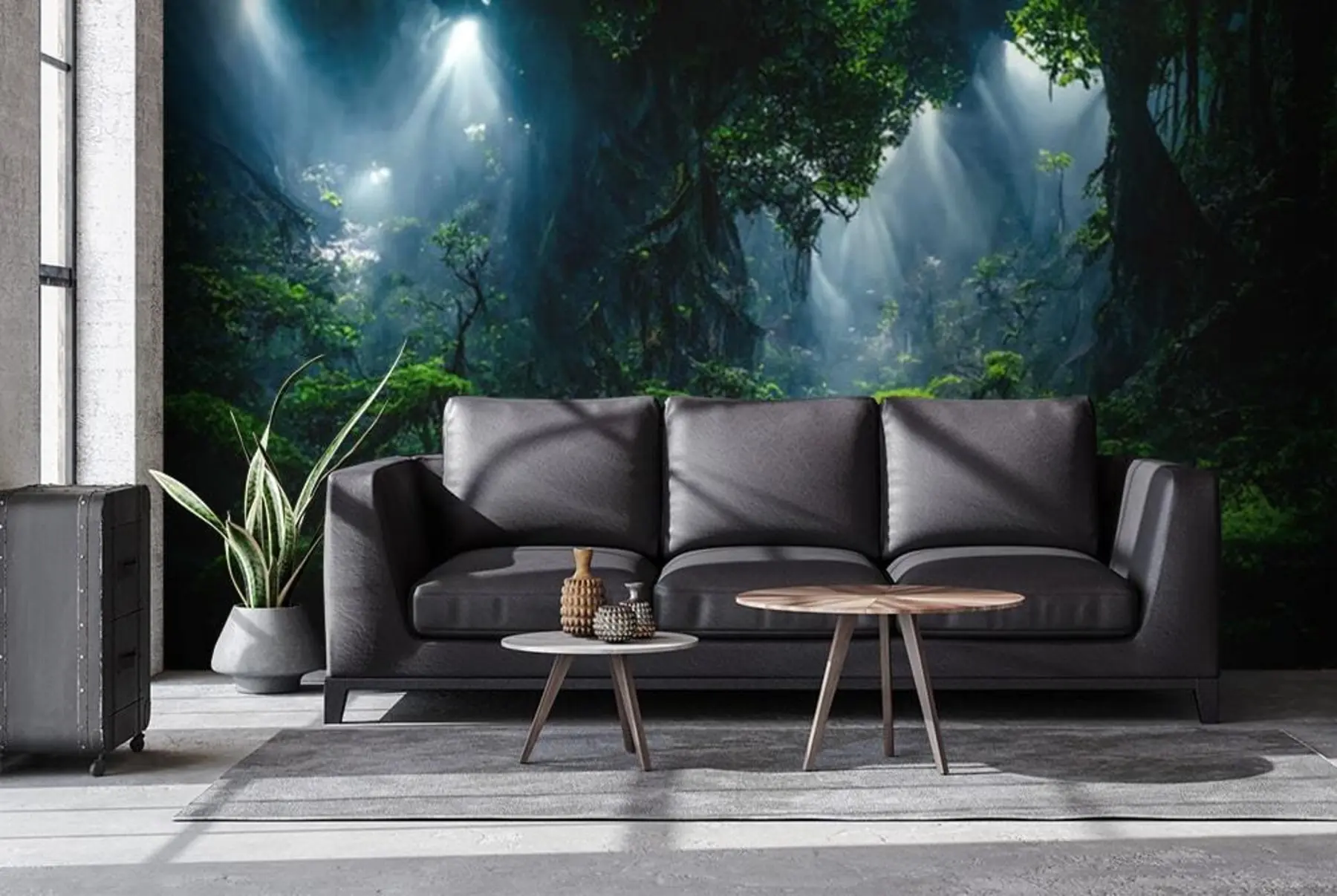 Valokuvatapetti Luonnollinen metsämaisema u72430