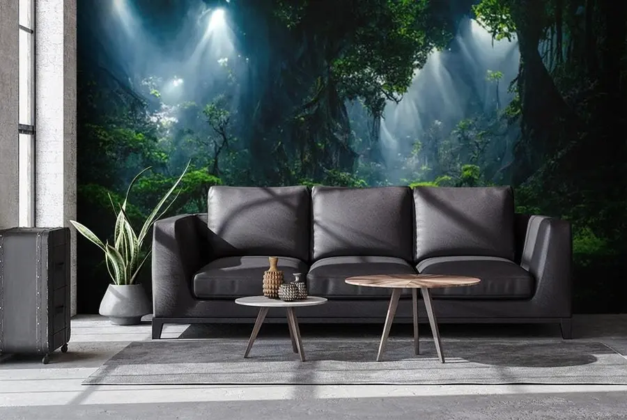Valokuvatapetti Luonnollinen metsämaisema u72430