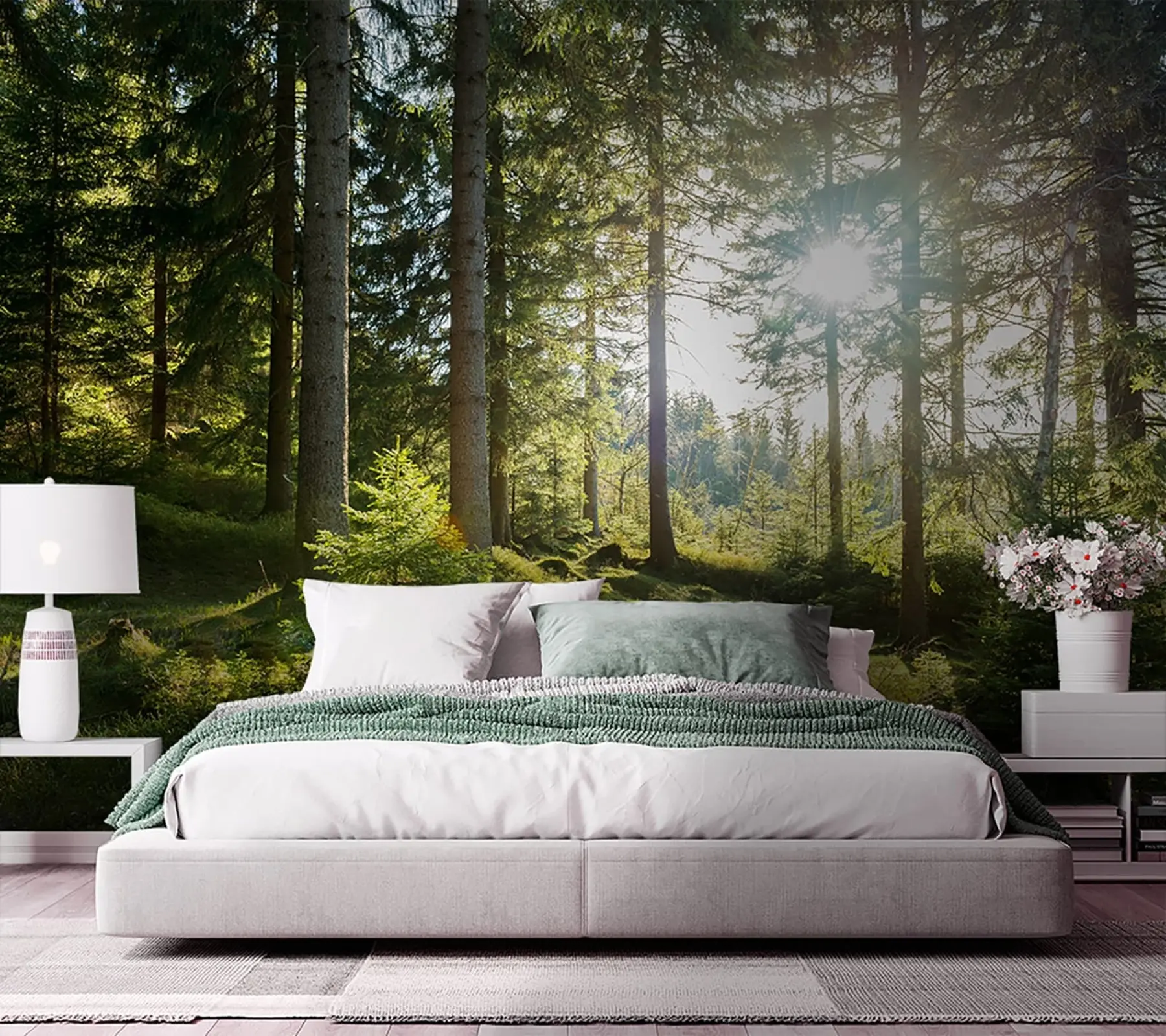 Valokuvatapetti Carkonoshe-vuoret Puolassa u80015