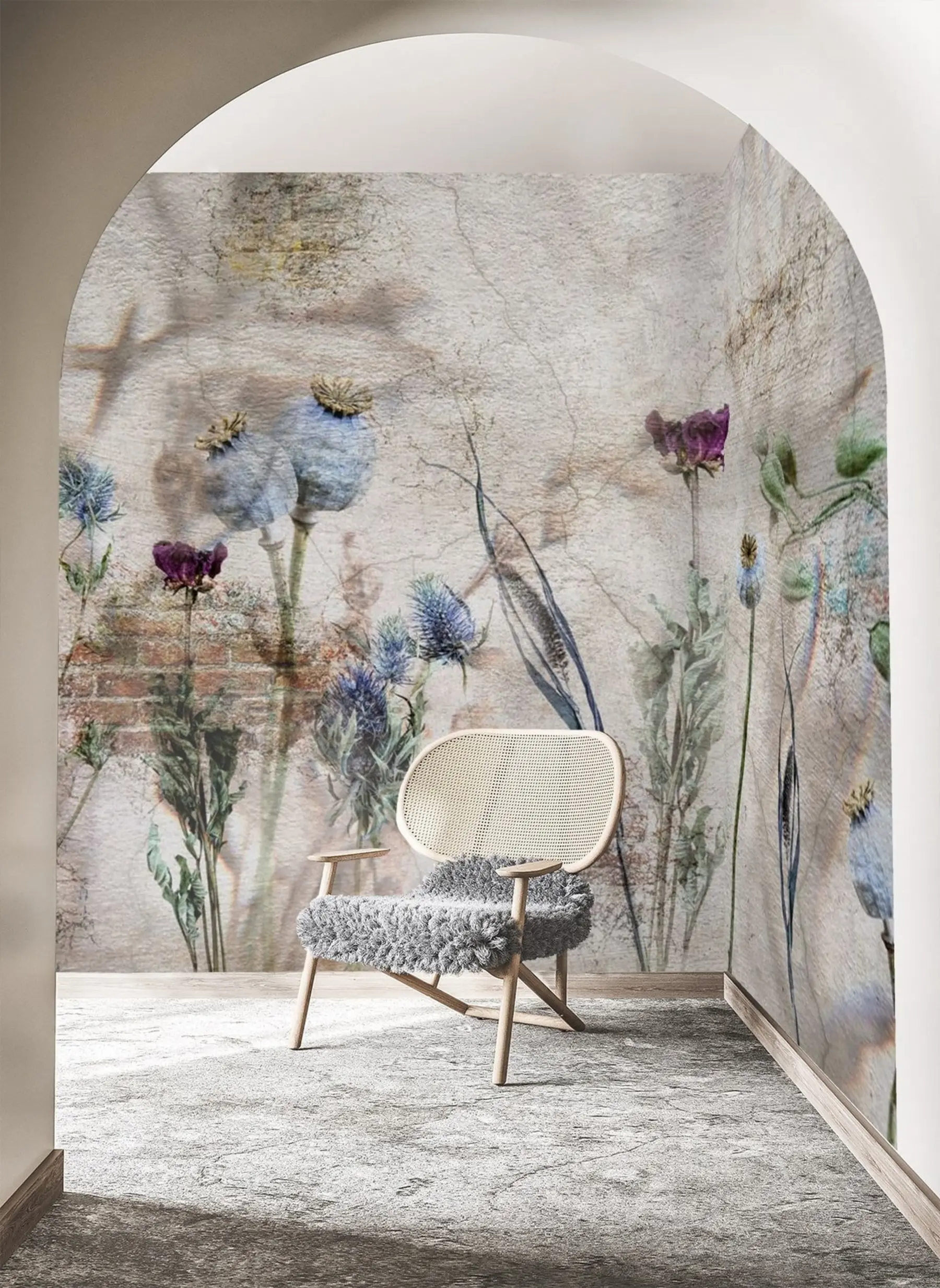 Valokuvatapetti Kukkia ja yrttejä u72771