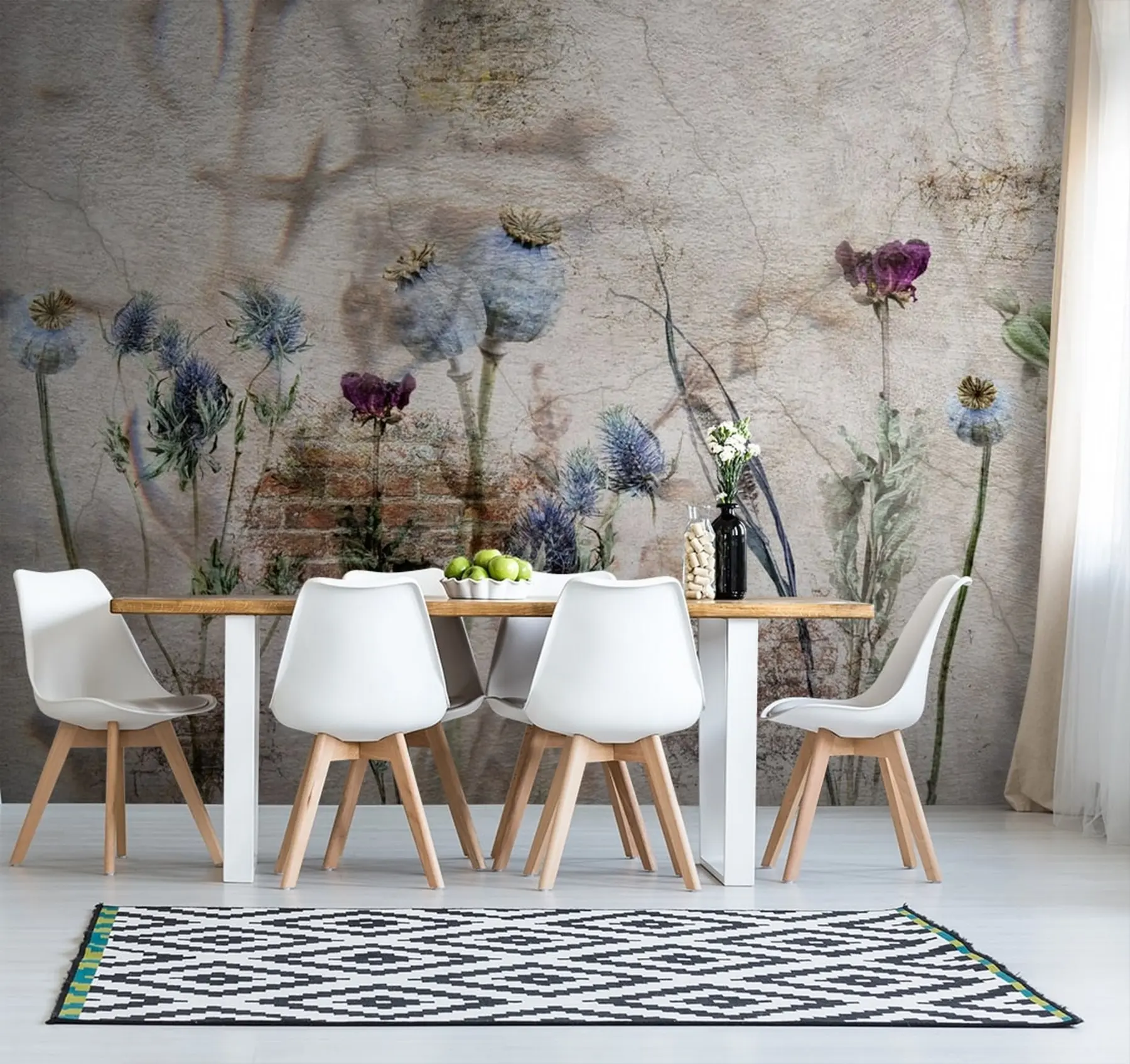 Valokuvatapetti Kukkia ja yrttejä u72771