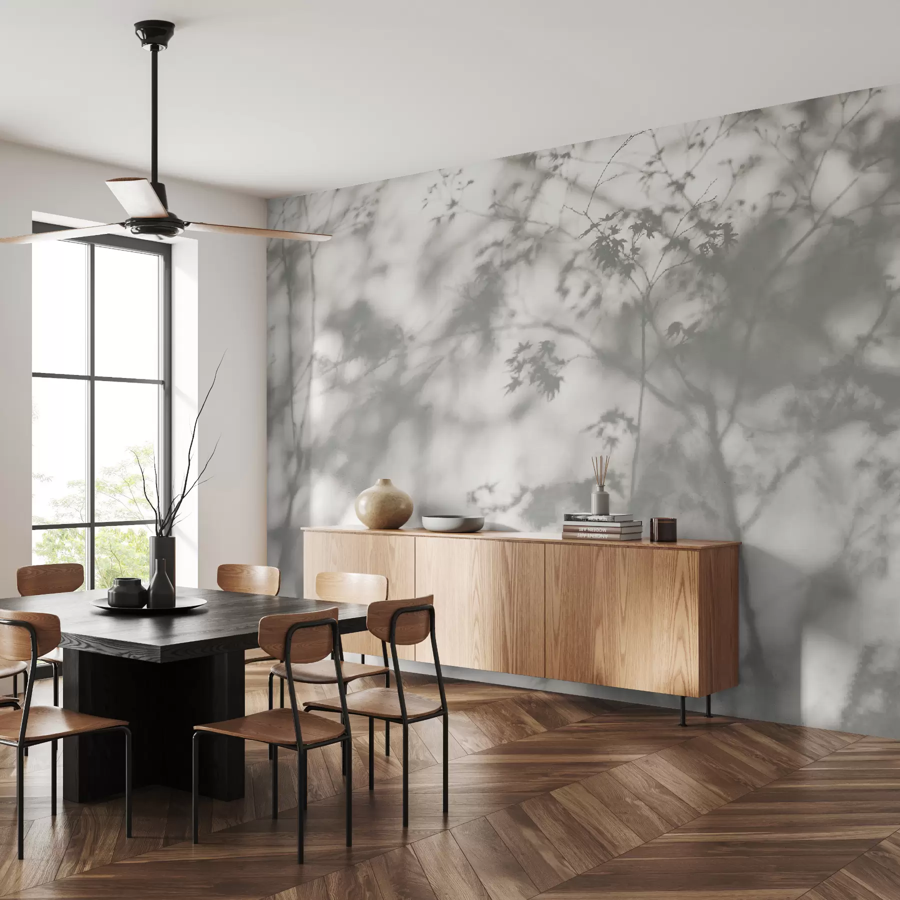 Valokuvatapetti Varjo seinällä u79829