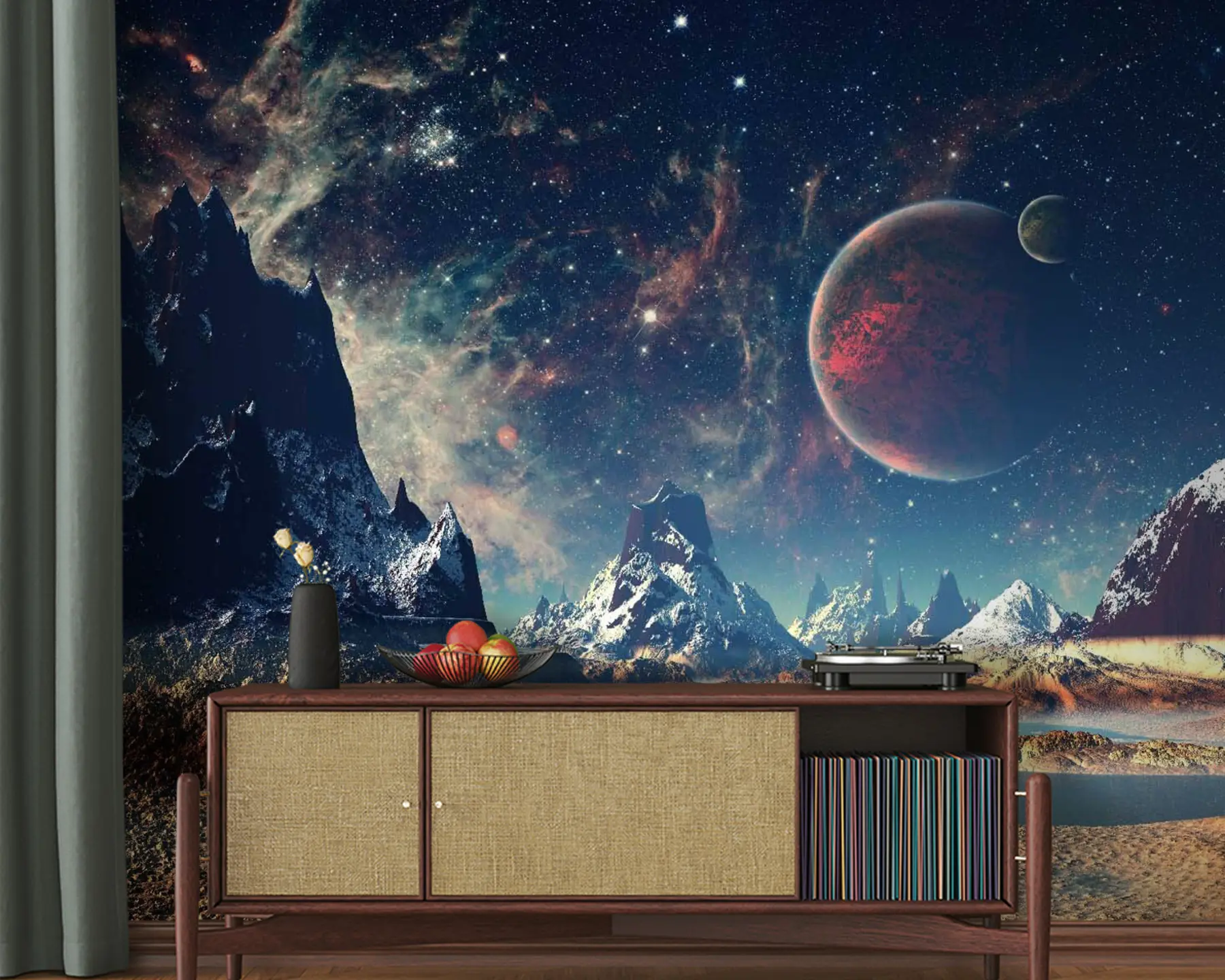 Valokuvatapetti Vieras maisema u55303