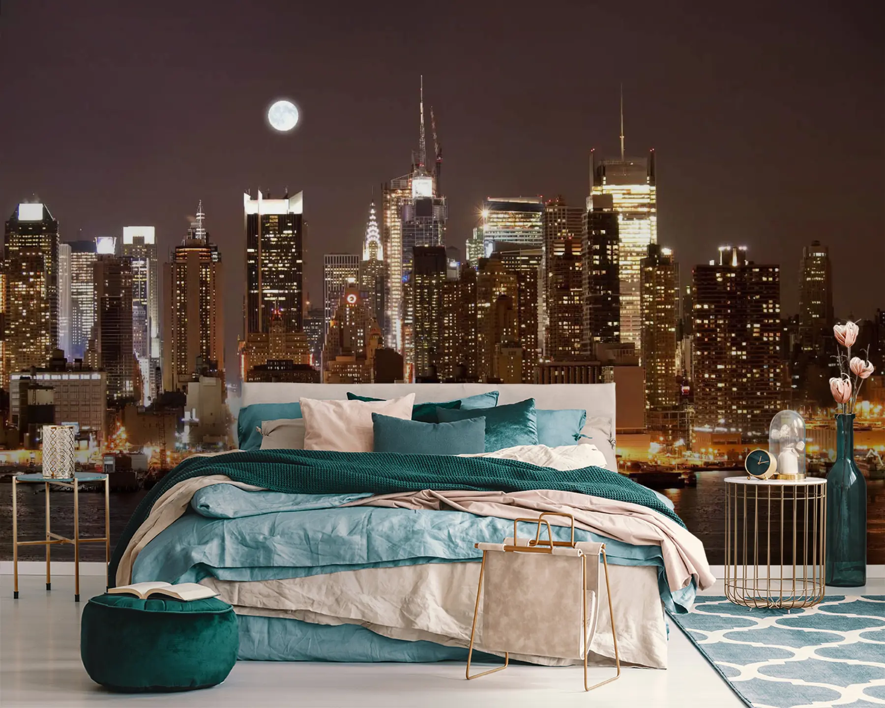 Valokuvatapetti New Yorkin ranta u57923