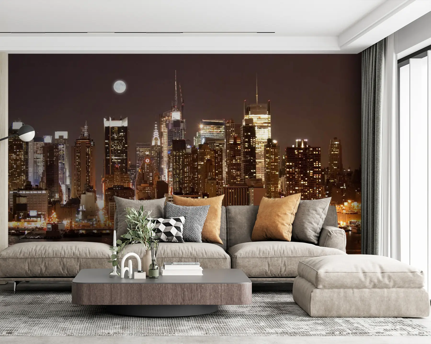 Valokuvatapetti New Yorkin ranta u57923