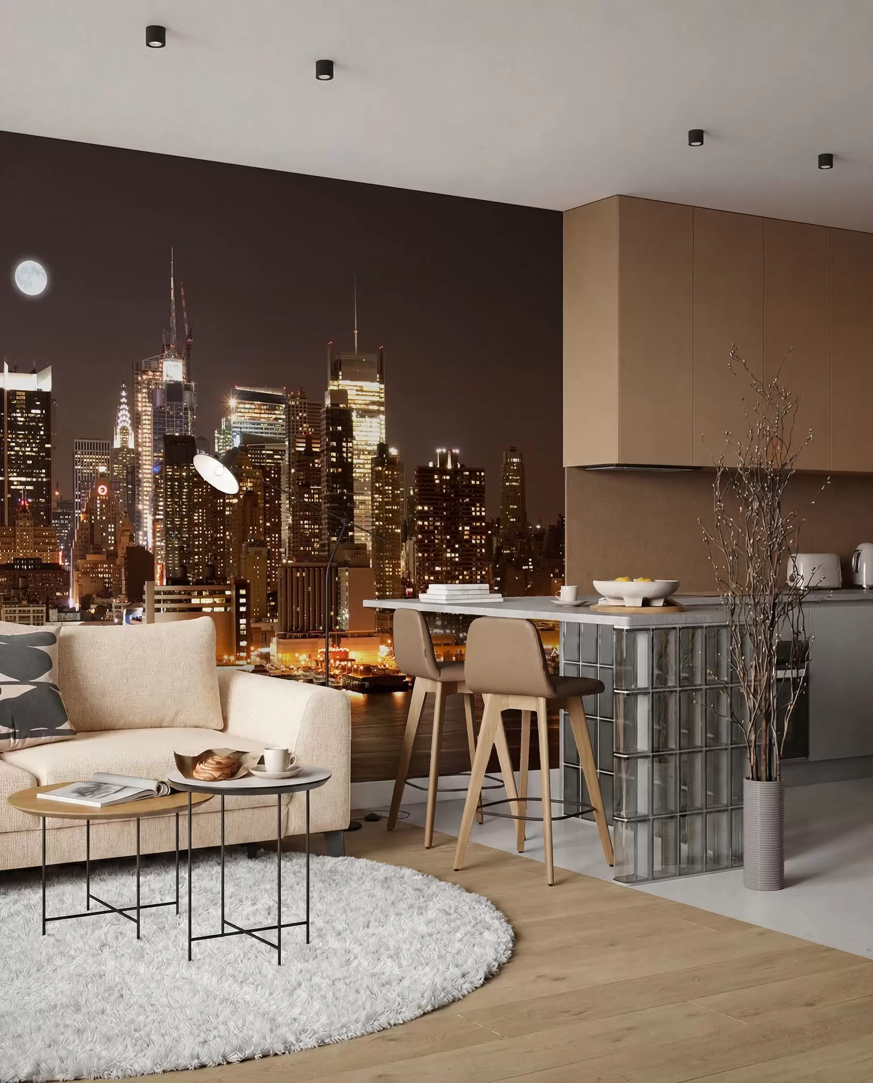 Valokuvatapetti New Yorkin ranta u57923