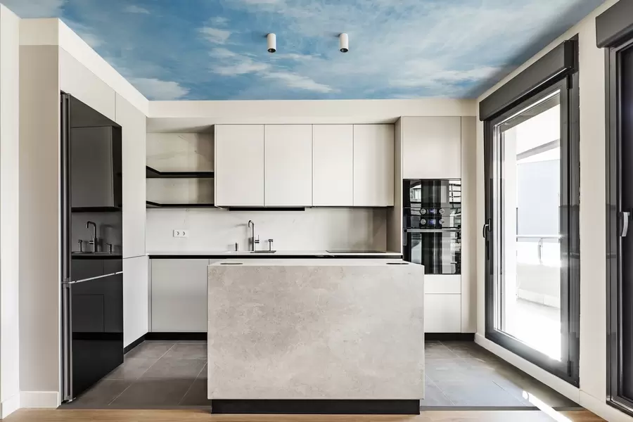 Valokuvatapetti Pilviä, sininen taivas u21064