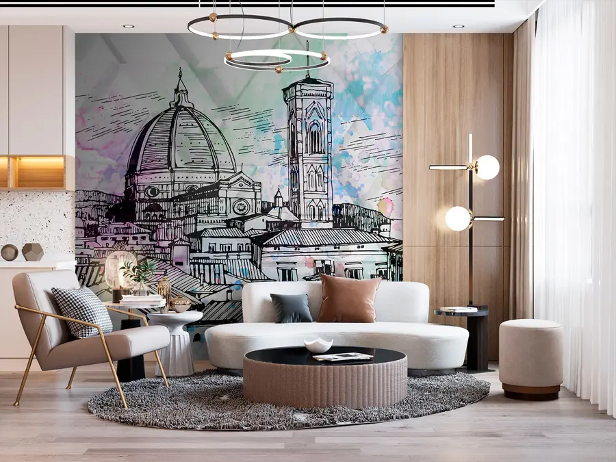 Valokuvatapetti Italia Firenze u73448