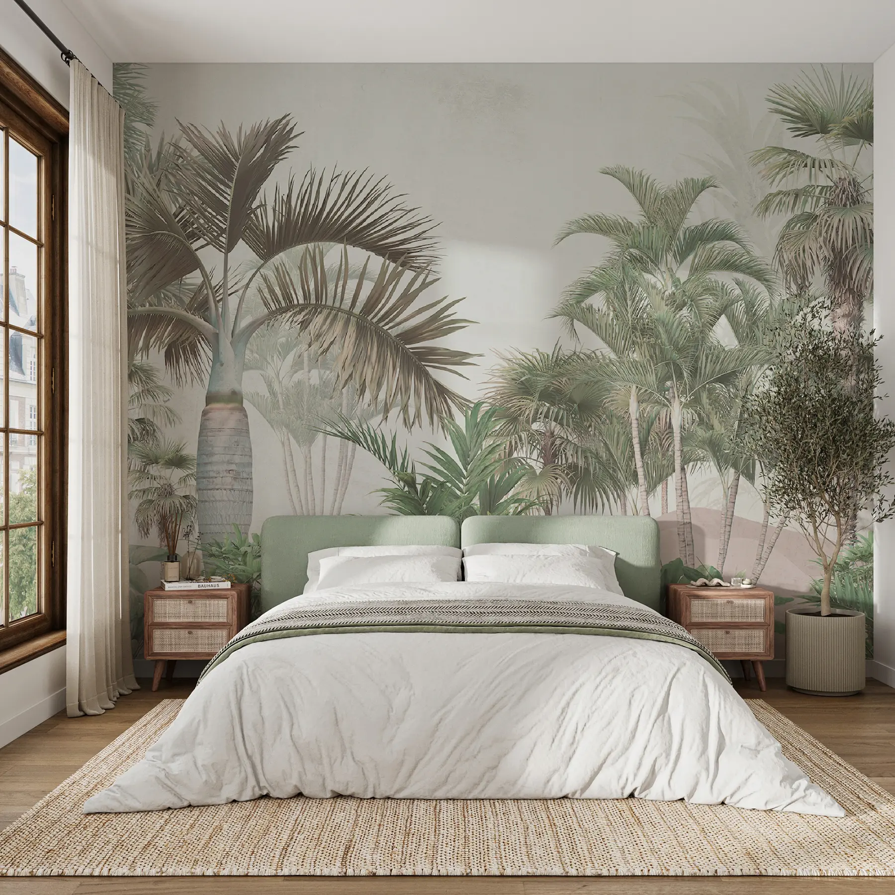 Valokuvatapetti Palmuja ja trooppisia u73805